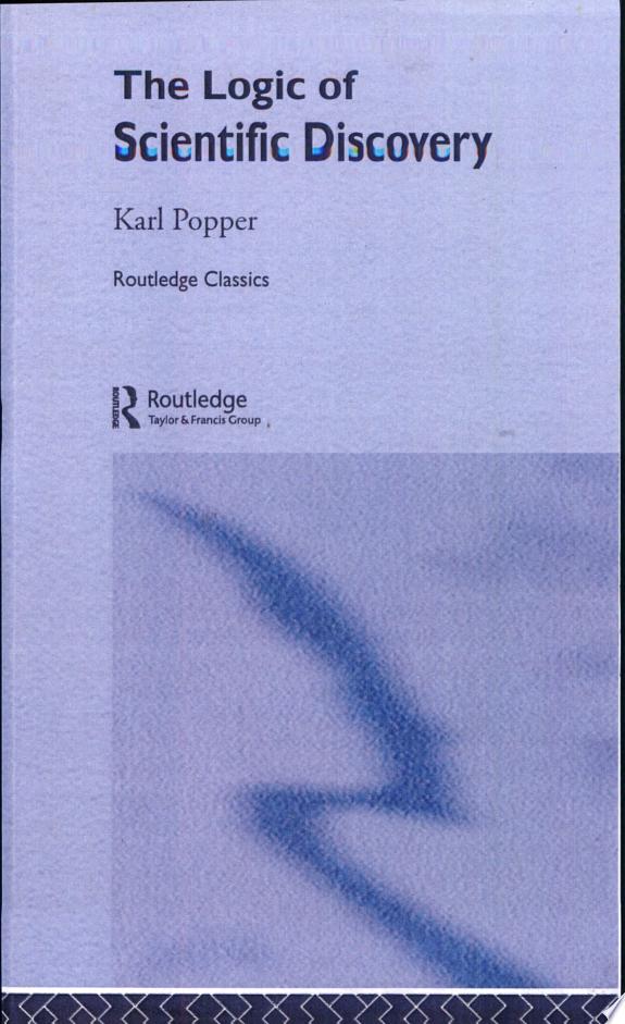 Cover of The Logic of Scientific Discovery (Routledge Classics)